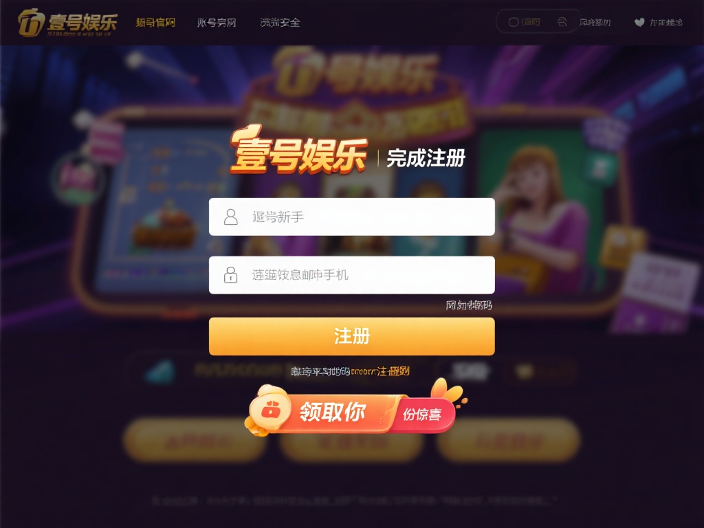 想要畅玩壹号娱乐，首要任务自然是完成注册。整个流程