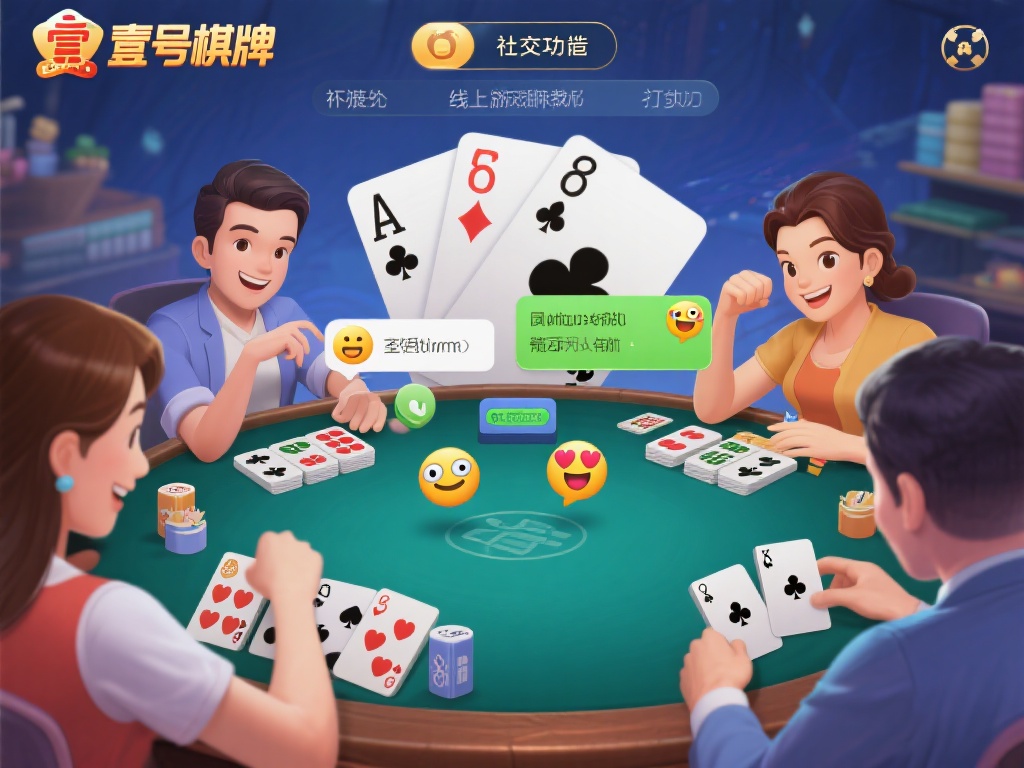 壹号棋牌娱乐,打造最真实的牌局氛围 (壹号棋牌娱乐,打造最真实沉浸式牌局氛围体验) 此外,壹号棋牌娱乐注重社交功能的打造。平台内置了实