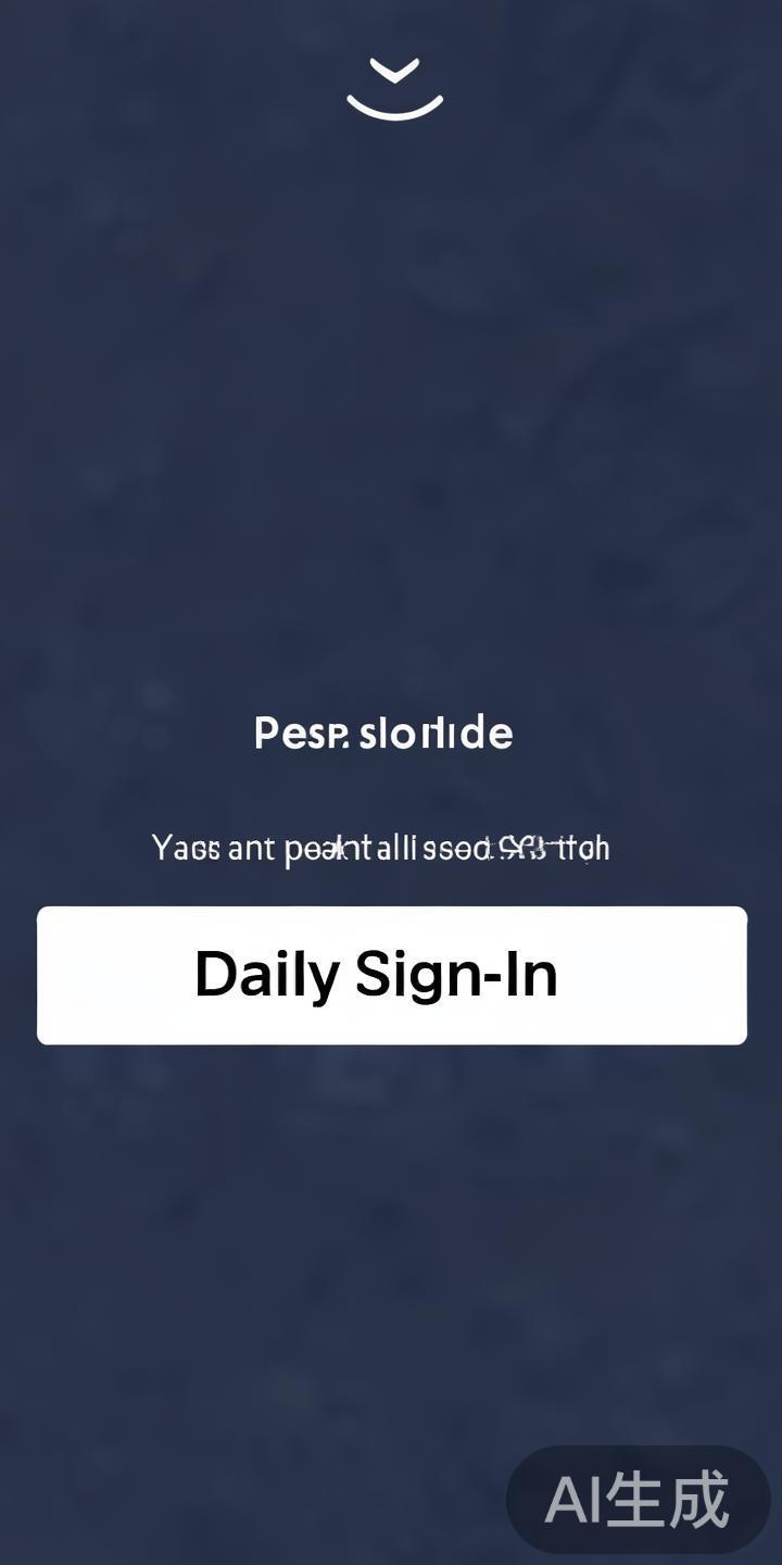 在个人中心页面，一般会有明显的“每日签到”按钮或提