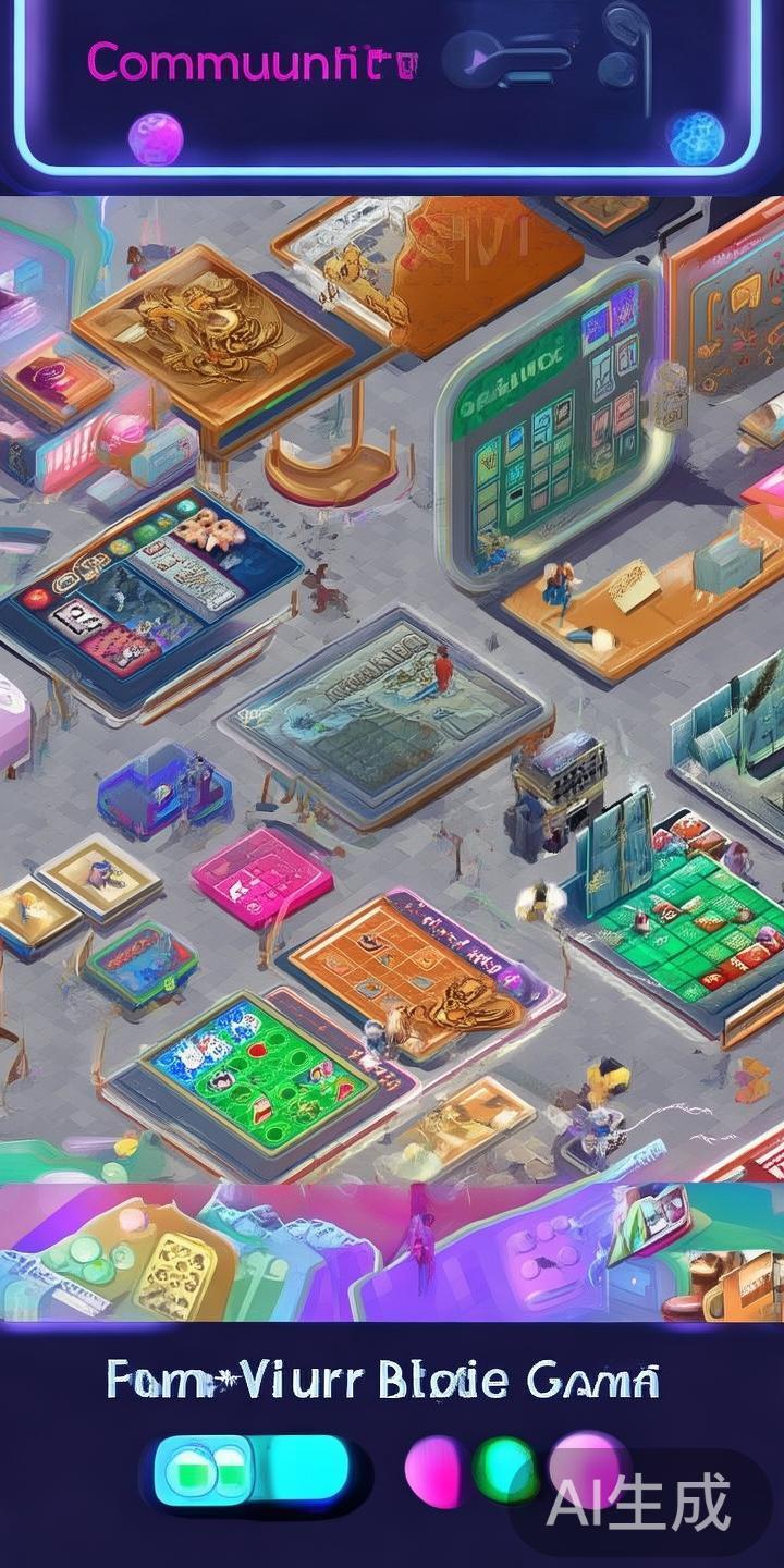 4.特色小游戏与社区交流
平台还特别强调用户互动